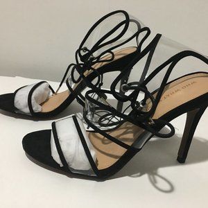 Jolie Ankle Strap - Who What Wear™ Jolie Black size # 7 NWT!!